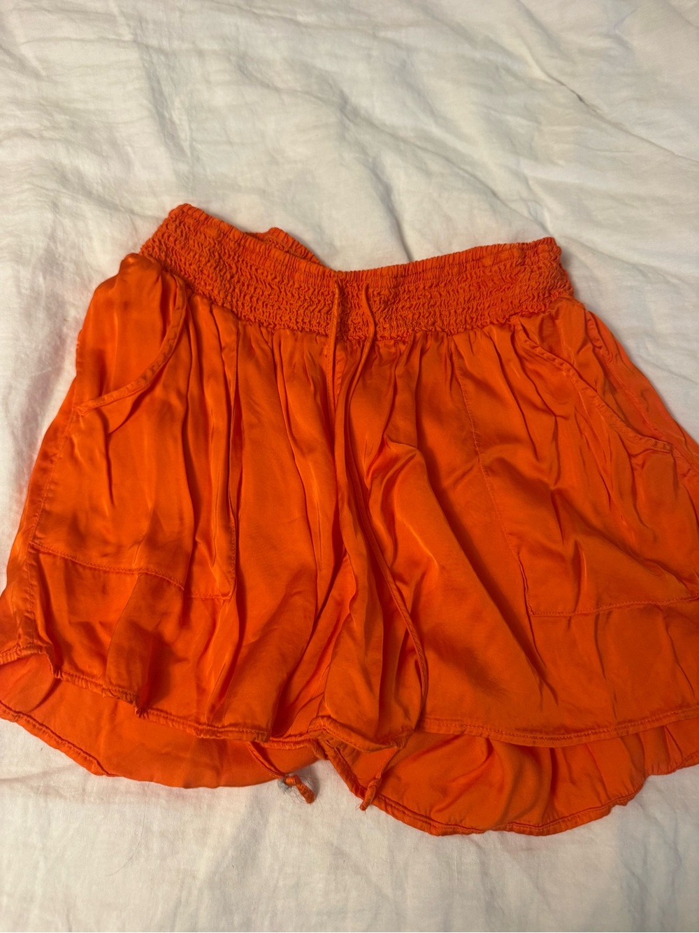 AERIE Orange Women’s Summer Shorts
